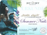 JetSet Summernails Urkunde